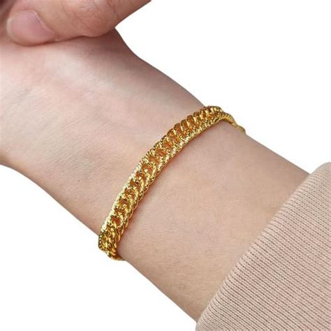 Jual gelang emas kuning perhiasan mas 700 Original ALEXas Jewellery 27 ...