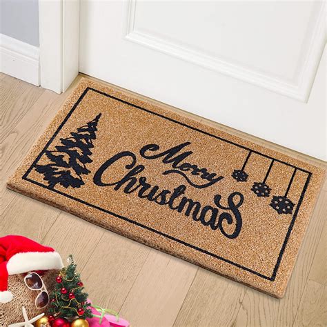 Amazon.com: OurWarm Christmas Doormat 30 x 17 Inch Outdoor Welcome Mat ...