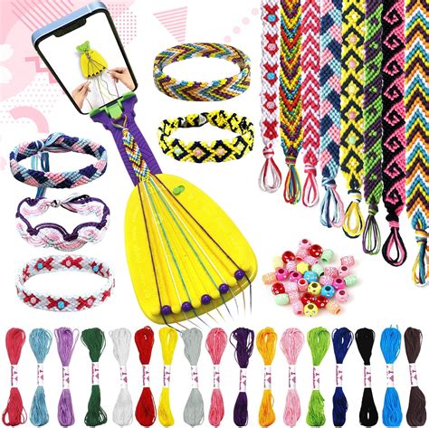 ASTNIC Friendship Bracelet Making Kit for Woman, DIY Arts and Crafts ...