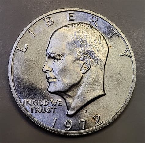 1972-S SILVER Eisenhower Dollar MS-65 (GEM) - For Sale, Buy Now Online ...