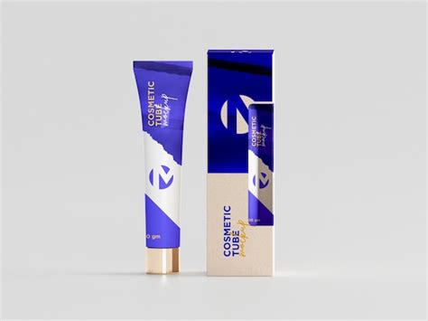 Maquette de boîte de crème cosmétique | PSD Premium