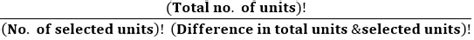 Image result for Random Sampling Formula