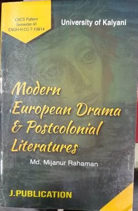 Modern European Drama & Postcolonial Literature's Dr.Mijanur Rahaman ...