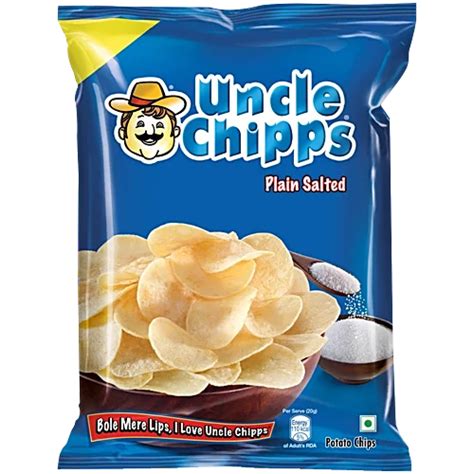Uncle Chips, Plain Salted, 48g – NagaBazaar™