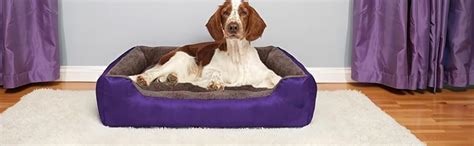 UNIQUE PET COLLECTION Dog Beds Large Washable Pet Basket Orthopedic ...