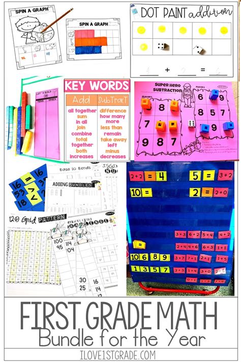 First Grade Math 的图像结果