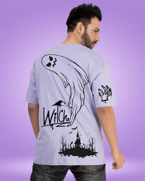 Ghost lavender oversized tshirt – TBS-THEBARGAINSTREET