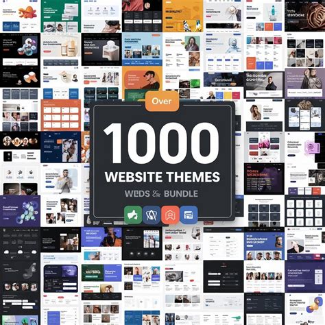 1000 Website Themes Premium HTML 5, CSS, PHP, WordPress Bundle - Payhip