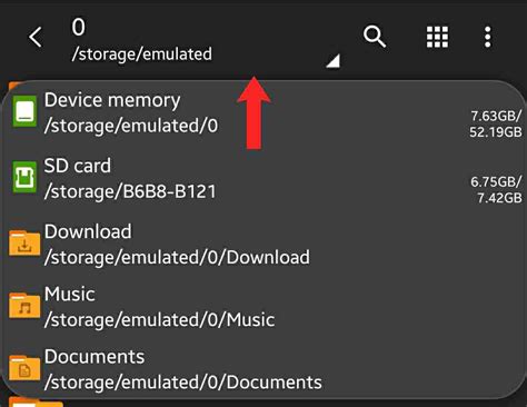 Android File Manager Internal Storage 的图像结果