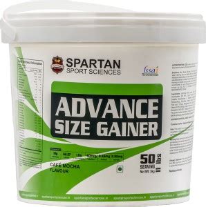Spartan Sport Sciences Advance Size Weight Gainers/Mass Gainers Price ...