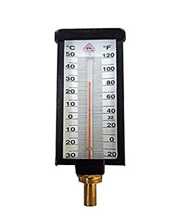 "Ji" Japsin Instrumentation Taylor Type Industrial Thermometer, Range 0 ...
