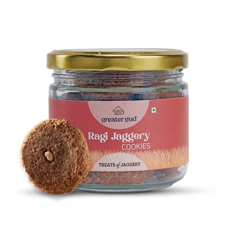 Almond House Ragi Jaggery Cookies | No Maida, No Sugar | Gluten Free ...