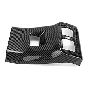 Rear AC Vent Cover, ABS Corrosion Resistance Rear Air Vent Trim for Car ...