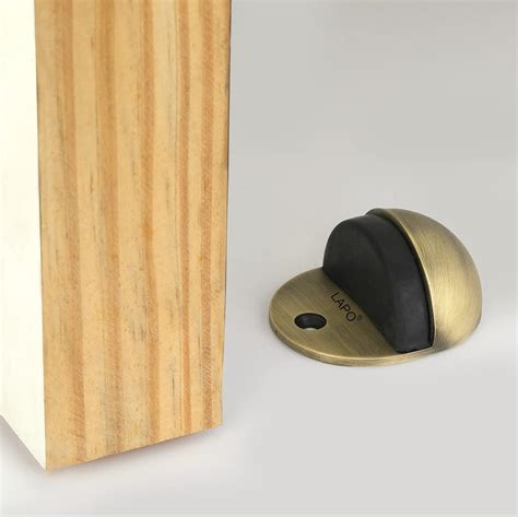 LAPO Premium Round Door Stopper Rubber Powerful Working with Screw ...