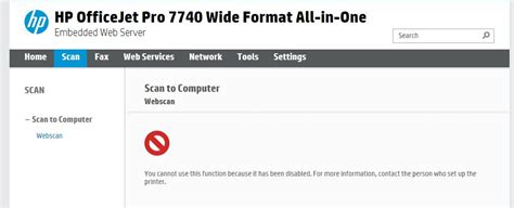 Image result for Scan to Computer Is Disabled