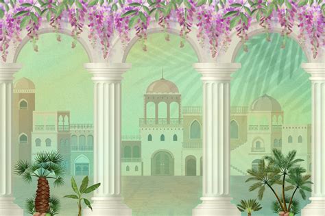 Mughal Period Theme Wallpaper – Myindianthings