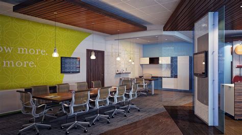 办公室设计展厅设计室内设计装修设计3D效果图设计空间设计-猪八戒网