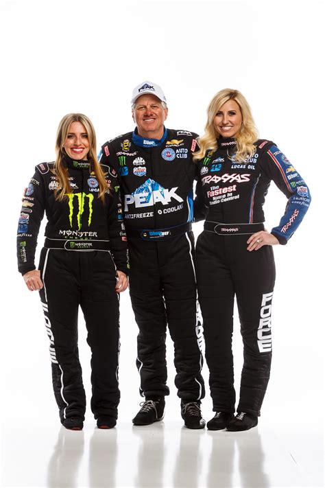 Courtney Force teaches dad Twitter before John Force schools her on track | kvue.com