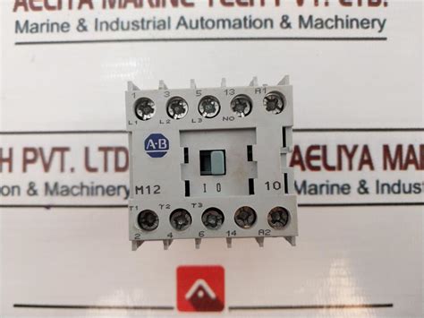 Allen-bradley 100-m12N*3 Mini Contactor Relay Ser: B 230V 50/60 Hz ...