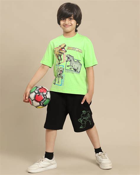 Jurassic World Printed Regular Fit Tshirt For Boys – Kidsville