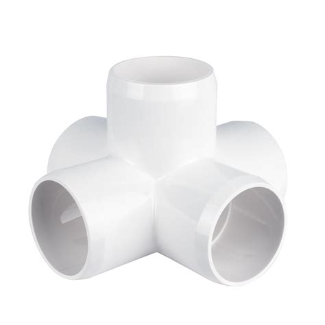 1-1/2" 5-way Cross PVC Fitting Connector : Amazon.in: Home Improvement