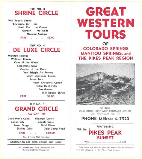 1962 Pikes Peak Lot LT-62PIK15 - Coloradotopia