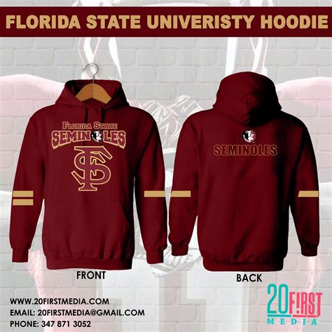 Florida State University sweater design and print