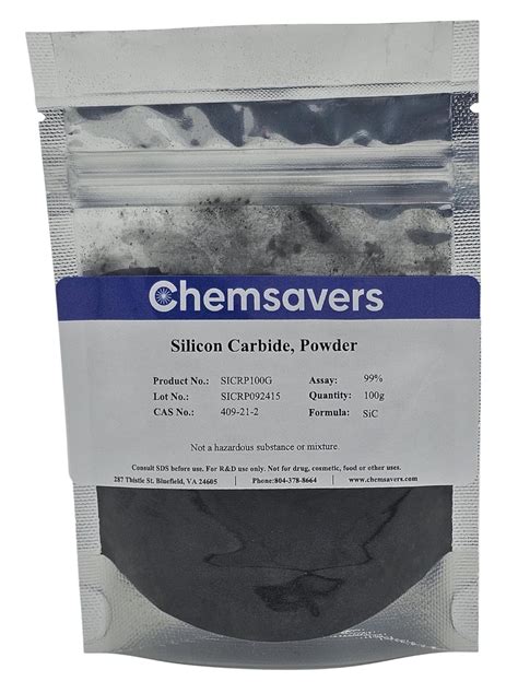 Silicon Carbide, Powder, 99%, Certified, 100g : Amazon.in: Industrial ...