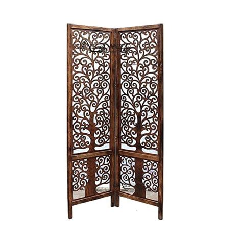 Classic Wood & Craft® Wooden Room Divider Partition for Living Room ...