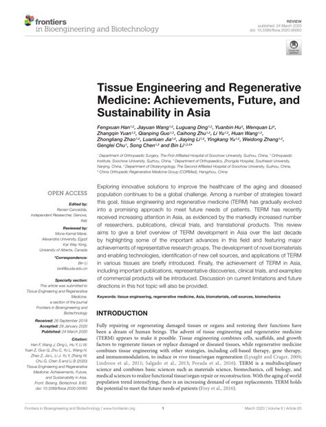 Tissue Engineering Journal 的图像结果