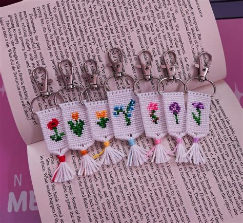 Image result for Minecraft Flower Keychain