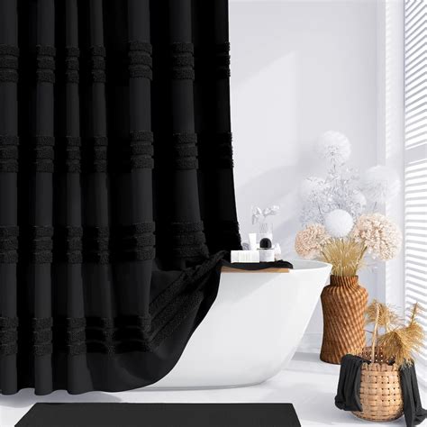Amazon.com: Dynamene Extra Long Shower Curtains, 84 Inches Long ...