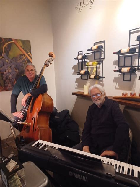 Alan Feeney piano and Jason Wilkins upright bass performing on March 11 ...