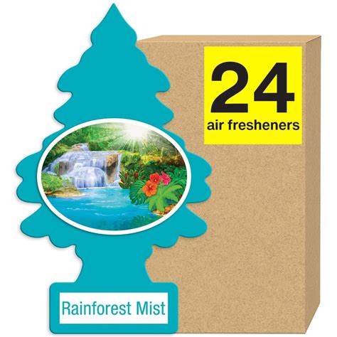 LITTLE TREES RainForest Mist Air Freshener | Cotton Paper | Hanging ...
