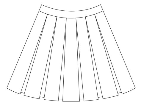 Tutorial patronaje: patrón falda de tablas - box pleats - Cerulean ...