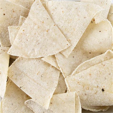 Tortilla Chips Pre Cut, unbaked, Blanco Nino, 3kg, Cardboard | GOURMET ...