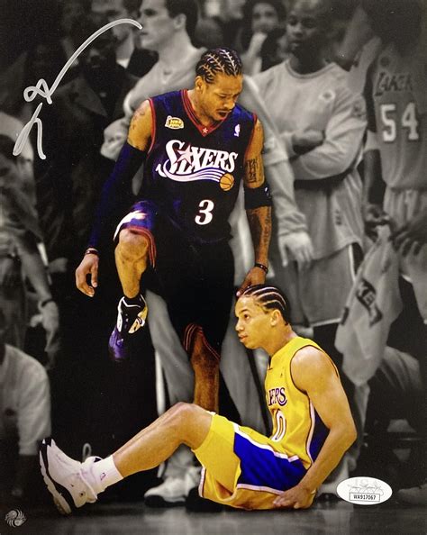 Allen Iverson Steps Over