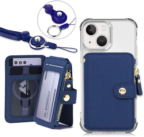 Amazon.com: Phone Wallet Stick On,M-Plateau PU Leather Card Holder with ...