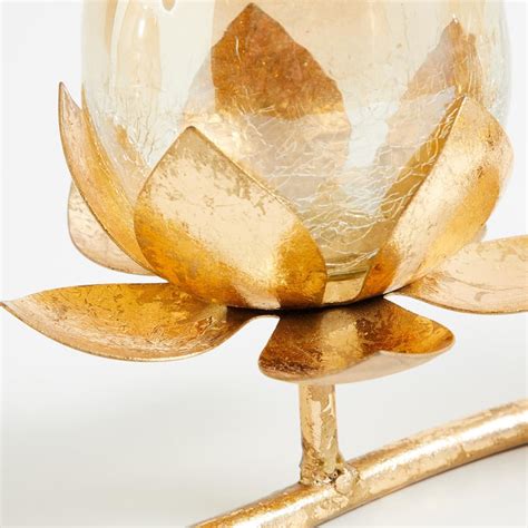 Buy Corsica Fest Set of 3 Glass Lotus T-Light Holders from Corsica by ...