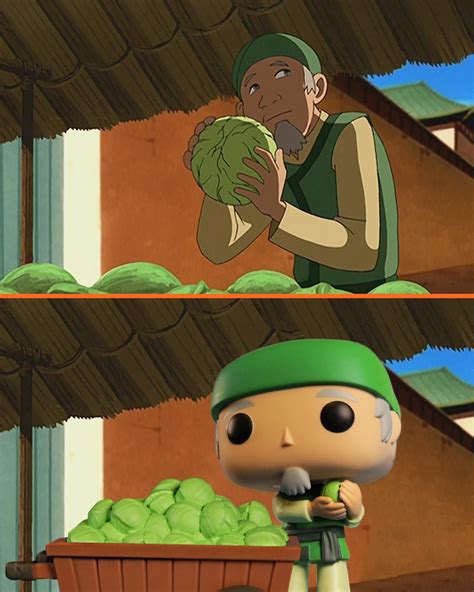 Avatar Last Airbender Cabbage Man
