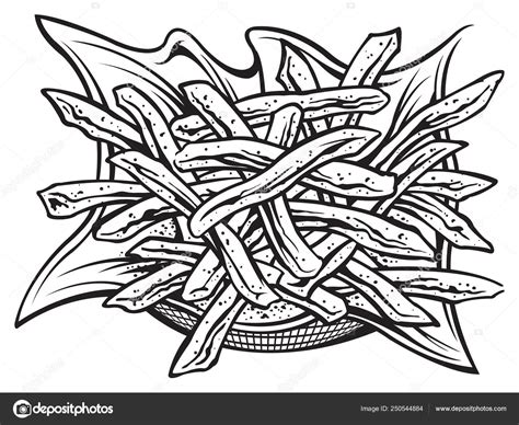 Basket Of Fries Clip Art
