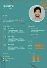 Free Photoshop Resume Template: Design to Success!