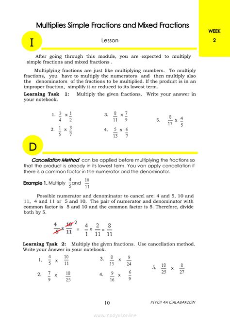 Image result for Pivot Learning Module Grade 6