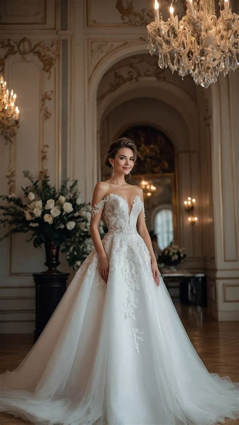 French Whimsy: 20 Rococo Wedding Dress Ideas for the Modern Bride - pulsepathlife.com