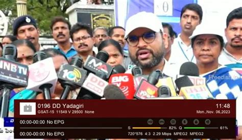 DD Telangana/DD Yadagiri is available on channel number 75 | Freedish