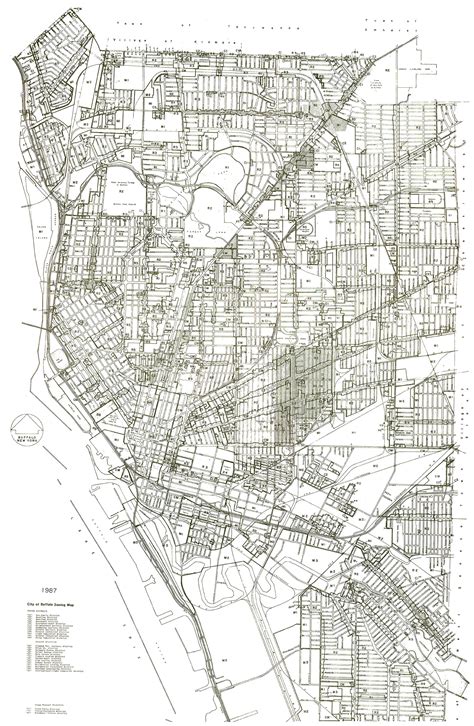 Buffalo NY Railfan Guide - Downtown/Map 1