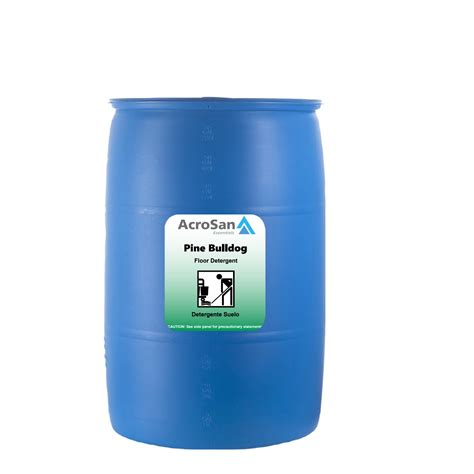 ACROSAN PINE BULLDOG FLOOR CLEANER, PINE SCENT, 55 GAL DRUM – AcroSan