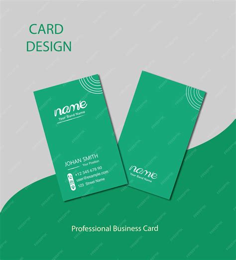 Visiting Card Design Vector 的图像结果