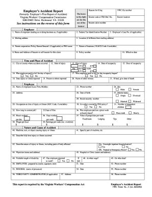 Accident Investigation Report Form - Blank Fillable Template | Fill Out ...