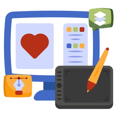 Graphic design - Free edit tools icons